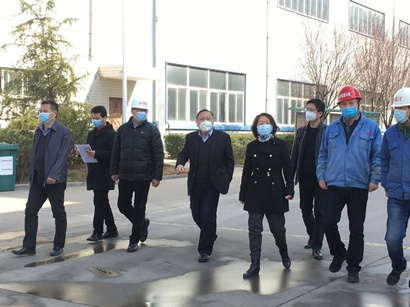 【陕重有限】市国资委巡视员许一双一行检查、指导陕重公司疫情防控工作